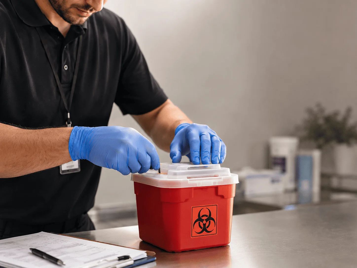 Why choose Sharps Waste Disposal in Gilbert, AR